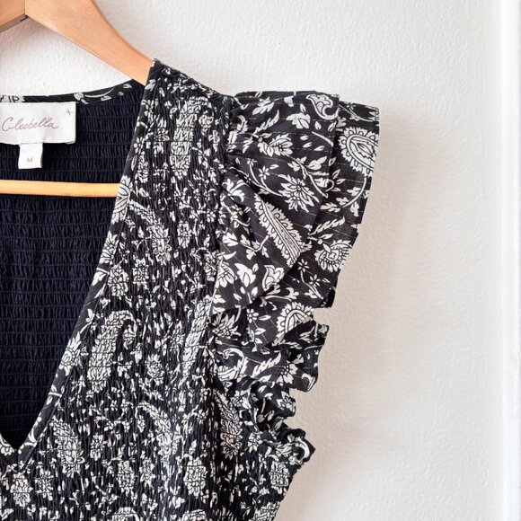 Cleobella Autumn Paisley Print Midi Dress - Picture 5 of 8